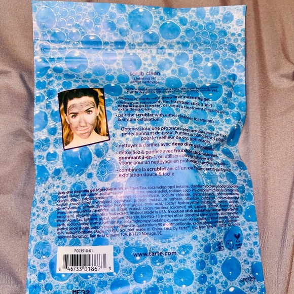 Tarte skincare scrub clean set 💜💙 - Picture 2 of 2